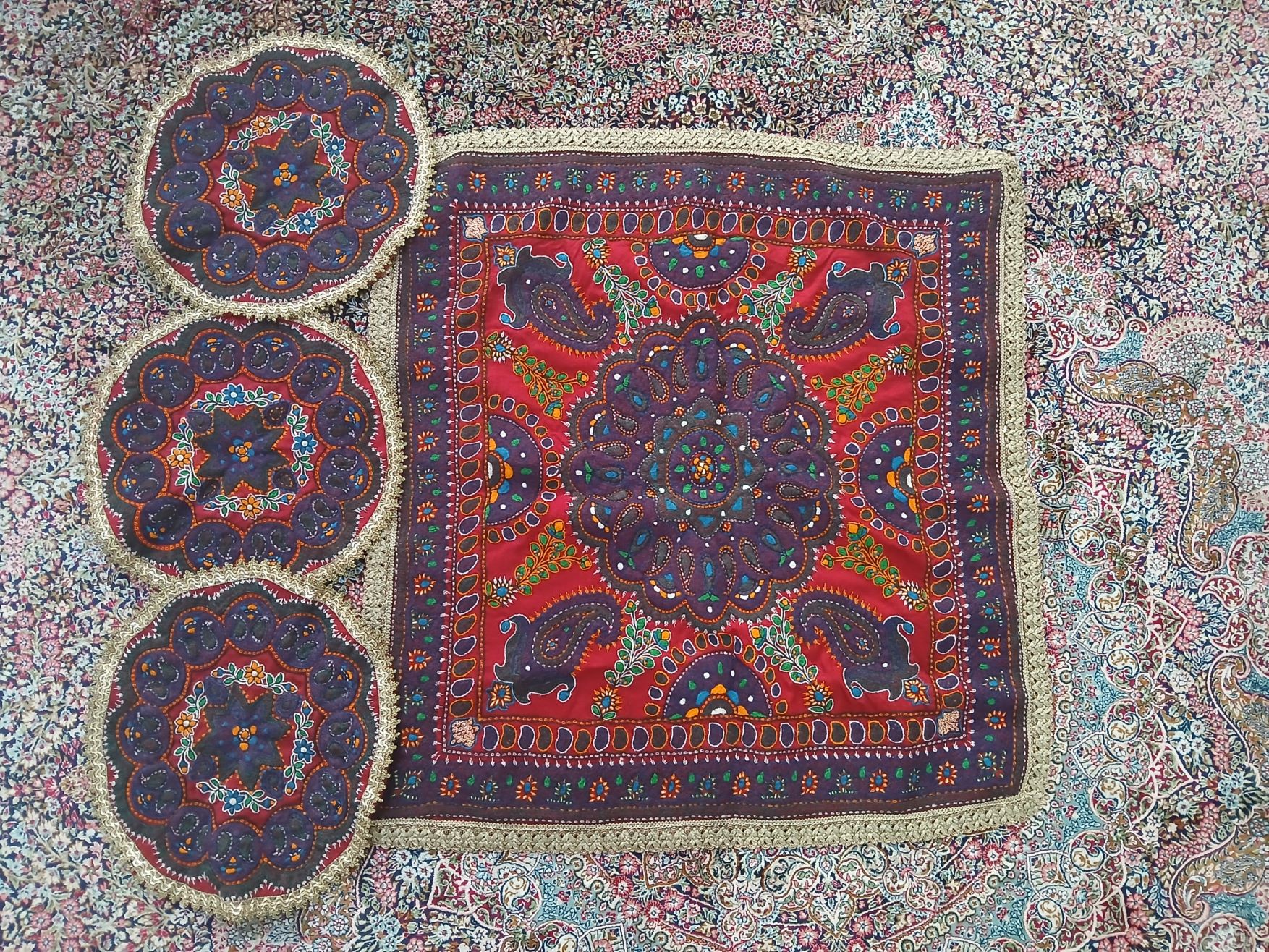 پته دست دوز اصل کرمان 